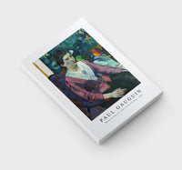 Paul Gaugin - Woman in front of a Still Life by Cézanne 1890