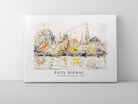 Paul signac - Le Pouliguen Fishing Boats (1928)