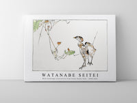 Watanabe Seitei - Wild ducklings illustration from Seitei Kacho Gafu 1890-1891