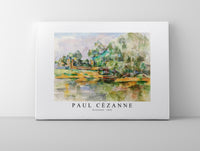 Paul Cezanne - Riverbank 1895