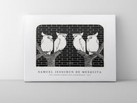 Samuel Jessurun De Mesquita - Four crowned cockatoos (Vier kroonkaketoes) (1912)