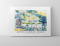 Henri Edmond Cross - Garden of the Painter at Saint Clair 1908