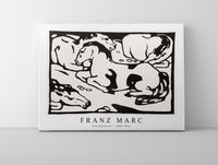 Franz Marc - Resting horses 1880-1916