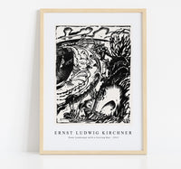 Ernst Ludwig Kirchner - Dune Landscape with a Curving Bay 1913