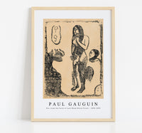 Paul Gauguin - Eve, from the Suite of Late Wood-Block Prints 1898-1899