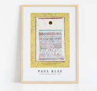 Paul Klee - A sheet from the city book 1928