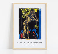 Ernst Ludwig Kirchner - Peter Schlemihl's Wondrous Story Schlemihl in the Solitude of His Room 1915