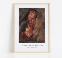 Jacques Emile Blanche - Heads of Children (1896)