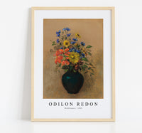 Odilon Redon - Wildflowers 1905