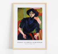 Ernst Ludwig Kirchner - Portrait of a Woman 1911