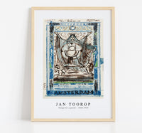 Jan Toorop - Design for a poster for the International Eucharistic Congress held in Amsterdam from 22–27 July 1924 (1868–1928)