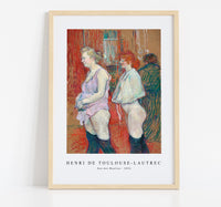 Henri De Toulouse–Lautrec - Rue des Moulins 1894