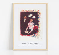 Pierre Bonnard - Frontispiece for Color Lithography by André Mellerio (1898)