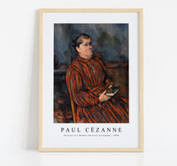 Paul Cezanne - Portrait of a Woman (Portrait de femme) 1898