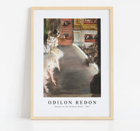 Odilon Redon - Dancers at the old Opera House 1877