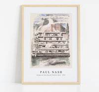 Paul Nash - Design for Urne Buriall–Funeral Pyre (1932)