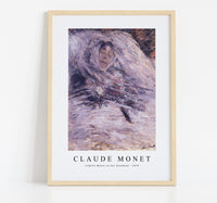 Claude Monet - Camille Monet on her deathbed 1879