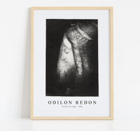 Odilon Redon - Profile of Light 1886