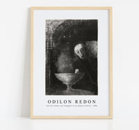 Odilon Redon - And the Seeker was Engaged in an Endless Search 1886