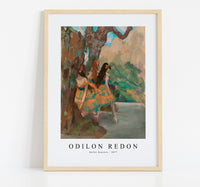 Odilon Redon - Ballet Dancers 1877