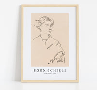 Egon Schiele - Lilly Steiner 1918