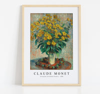 Claude Monet - Jerusalem Artichoke Flowers 1880