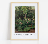 Camille Pissarro - A Rose Garden 1862