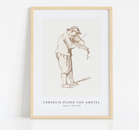 Cornelis ploos van amstel - Violist-1736-1798