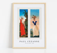 Paul Cezanne - The four seasons 1860