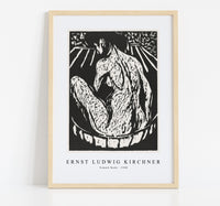 Ernst Ludwig Kirchner - Female Nude 1908