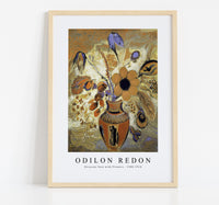 Odilon Redon - Etruscan Vase with Flowers 1900-1910