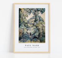 Paul Nash - Trees in Bird Garden, Iver Heath (1913)