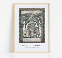 Luc-Olivier Merson - Harper's bazaar, Christmas (1889)