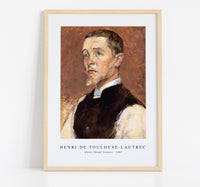 Henri De Toulouse–Lautrec - Albert (René) Grenier 1887