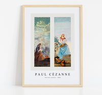 Paul Cezanne - The four seasons 1860