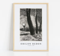 Odilon Redon - Le Joueur 1879