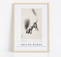 Odilon Redon - He Fixed His Eyes on Me with an Expression That Was So Strange 1896