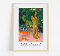 Paul Gauguin - Words of the Devil (Parau na te Varua ino) 1892