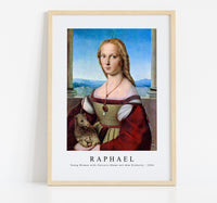 Raphael - Young Woman with Unicorn (Dame mit dem Einhorn) 1506