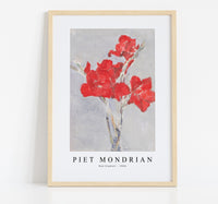 Piet Mondrian - Red Gladioli 1906