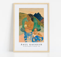paul Gauguin - Two Tahitian Women in a Landscape 1892
