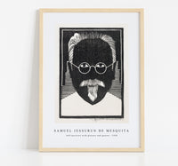 Samuel Jessurun De Mesquita - Self–portrait with glasses and goatee (Zelfportret met bril en sik) (1930)