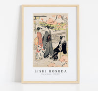 Eishi Hosoda - Nina no Hanami 1756-1829