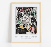 Ernst Kudwig Kirchner - Little Variety Act with Singer