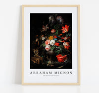 Abraham Mignon - The Overturned Bouquet