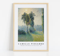 Camille Pissarro - Landscape at Saint-Charles, near Gisors, Sunset 1891