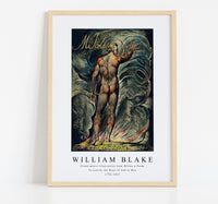 William Blake - Frontispiece illustration from Milton a Poem, To Justify the Ways of God to Men 1752-1827