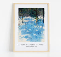 Abbott handerson thayer - Winter,Monadnock-1900