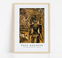 Paul gauguin - Tahitian Idol–the Goddess Hina 1894-1895