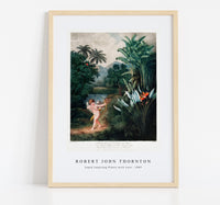 Robert John Thornton - Cupid Inspiring Plants with Love from The Temple of Flora (1807)